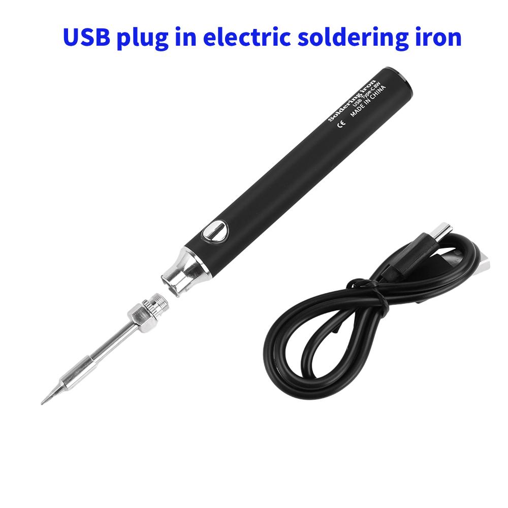 Tools For Electronic Workshop - Mini USB Typ-C Lötkolben mit 3-stufig
