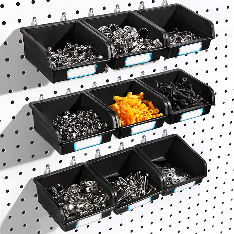 Workshop Tools Organizing - 1 Set effiziente Aufbewahrungsbehälter für Lochplatten