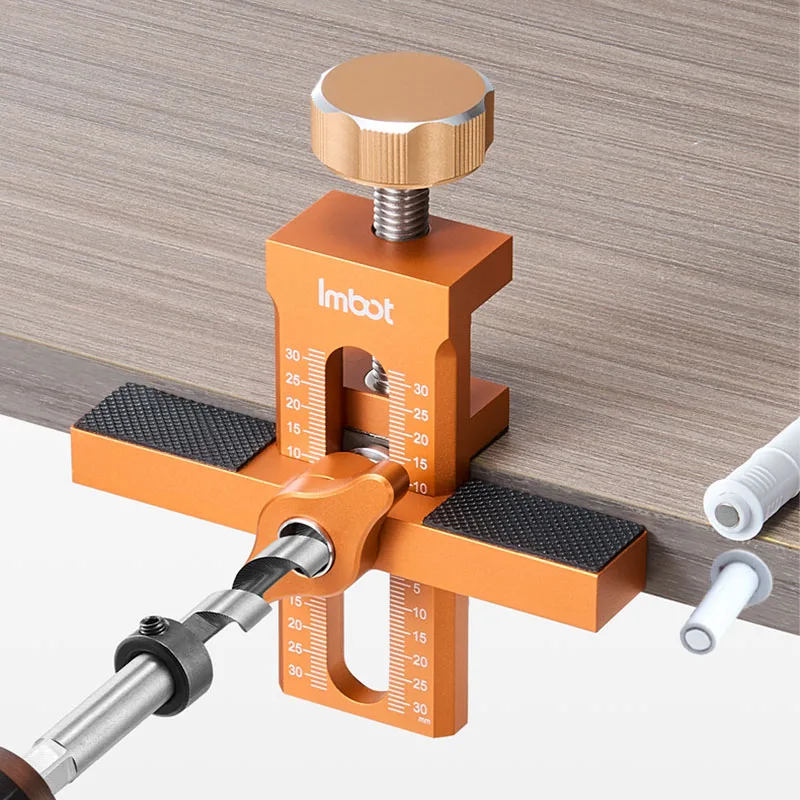 Workshop Tools Sale - Holzbearbeitungs-Schranktür-Montagevorrichtung, Türplatten-Installations- und Bohrwerkzeug mit Rückstellfunktion,