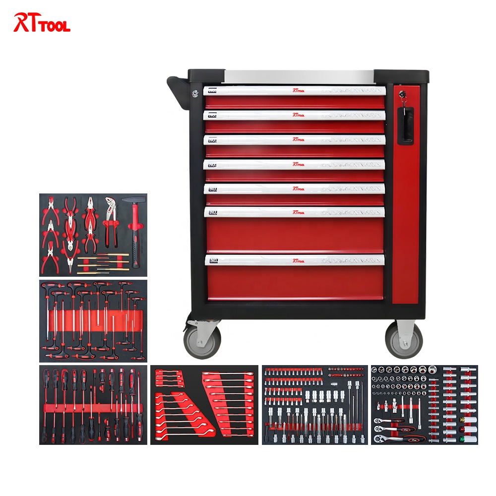 Workshop Tools Wholesale - 259-teiliger Autoreparatur-Werkzeugsatz mit Ratsche und Steckschlüsseln,