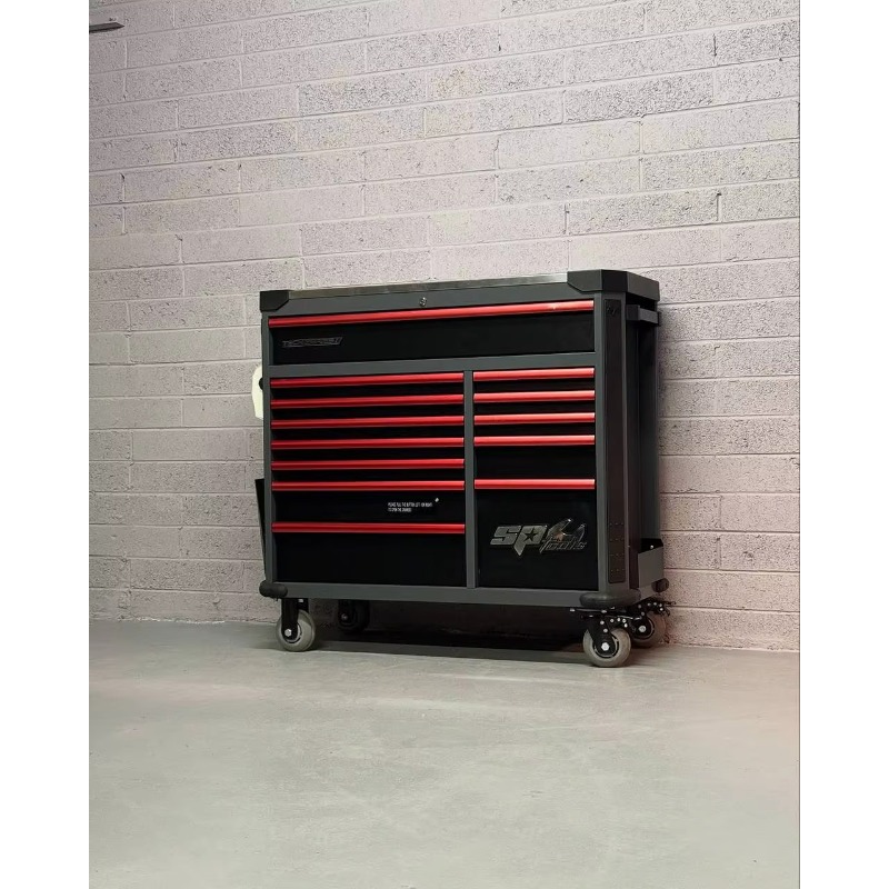 Workshop Tools Wholesale - Großhandel 13-Schubladen-Werkzeugwagen, Rollender Metall-Werkzeugkasten mit 4