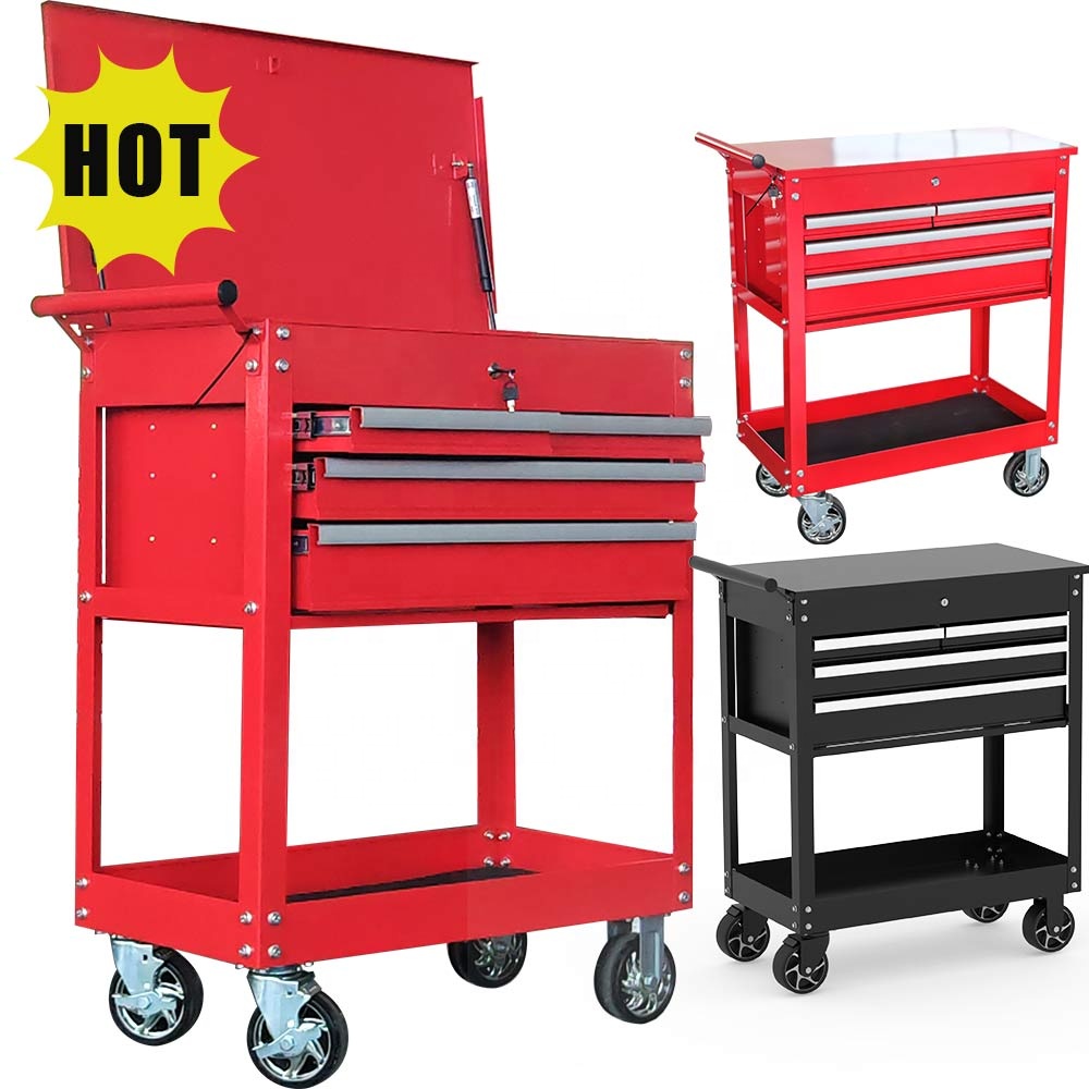 Workshop Tools Wholesale - OEM Großhandel Werkstatt-Rollwagen mit 4 Schubladen