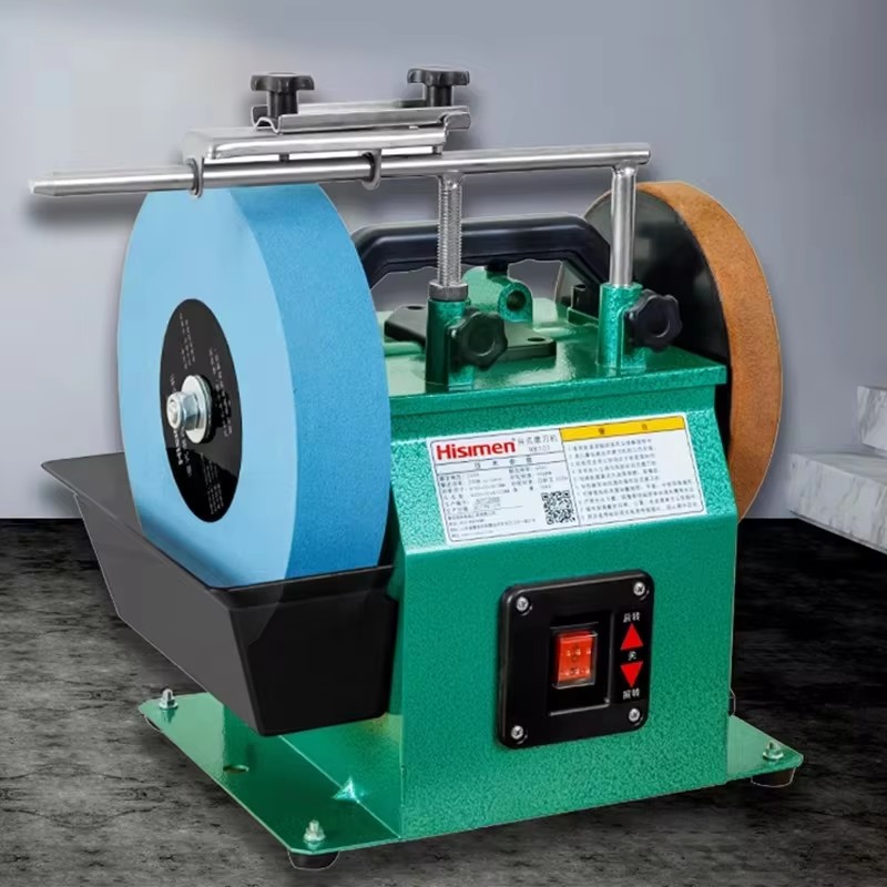 Workshop Tools Knife Sharpener - 220V Doppelrad-Elektroschleifmaschine - Professioneller Messerschärfer für
