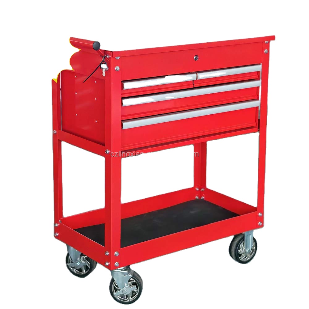 Workshop Tools Wholesale - China OEM 4-Schubladen-Werkzeugkasten Großhandel, Metall-Werkstattwagen Rollender