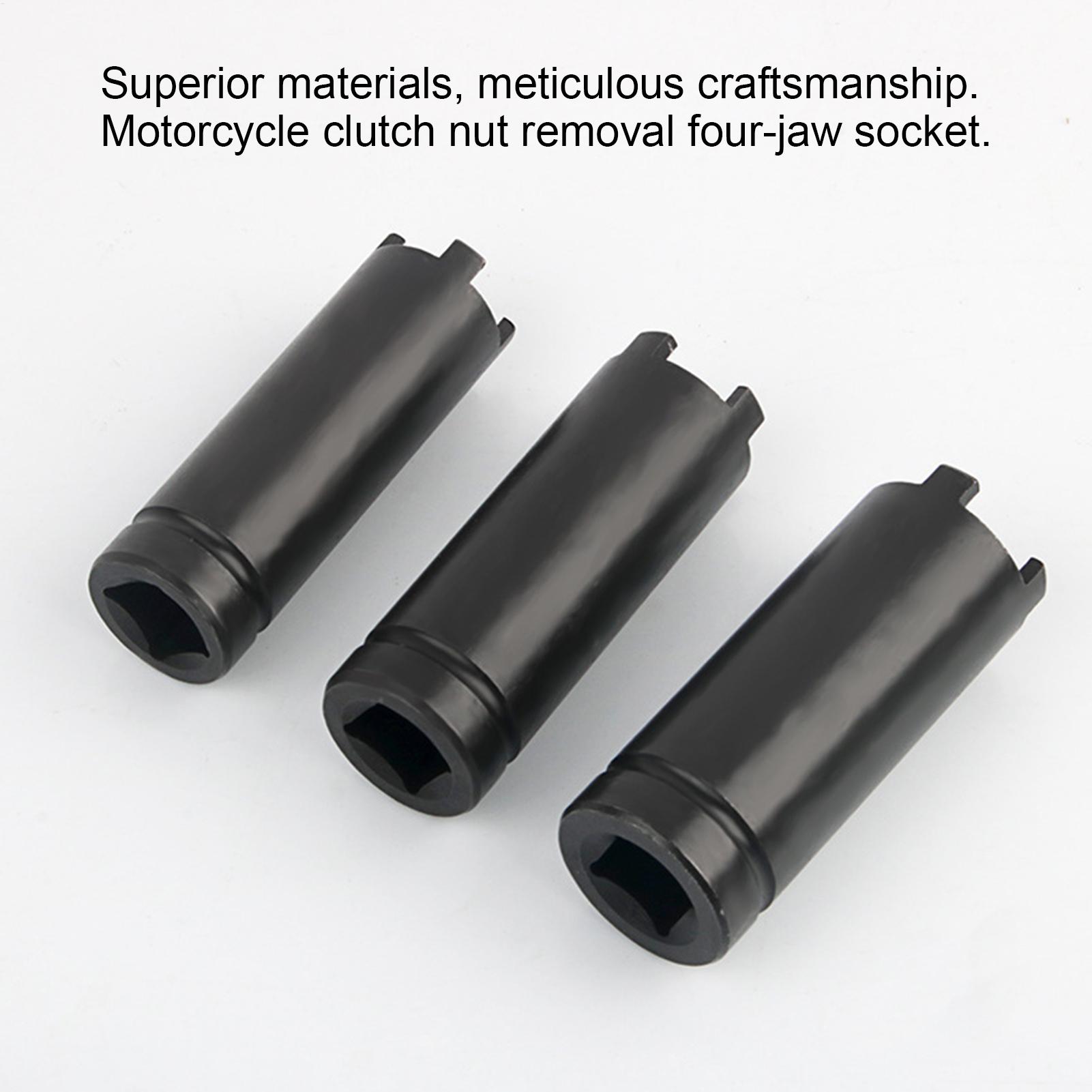 Tools For Motorcycle Workshop - Kupplungs-Sicherungsmutternschlüssel, Vier-Klauen-Steckschlüssel, Werkzeug zur Reparatur und
