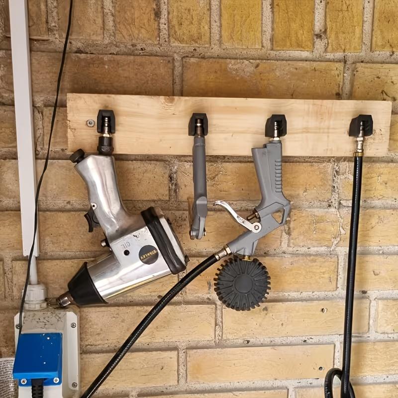 Workshop Tools Wall - 4-teiliges Pneumatisches Luftwerkzeug-Wandhalterungsset 3D-Gedruckte Aufhängungshalterungen für