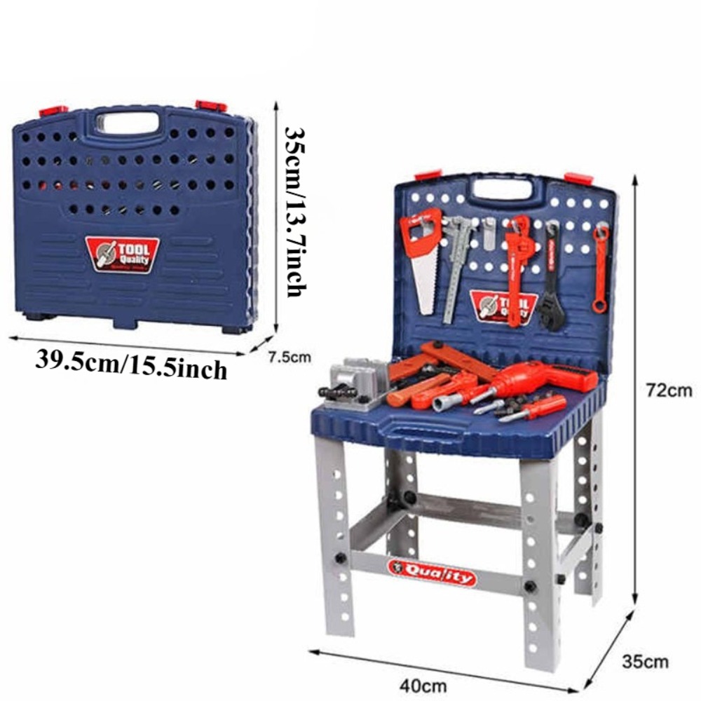 Kinderspielzeug-Werkzeugwerkba – Tools Workshop Kids Bewertung und Preis