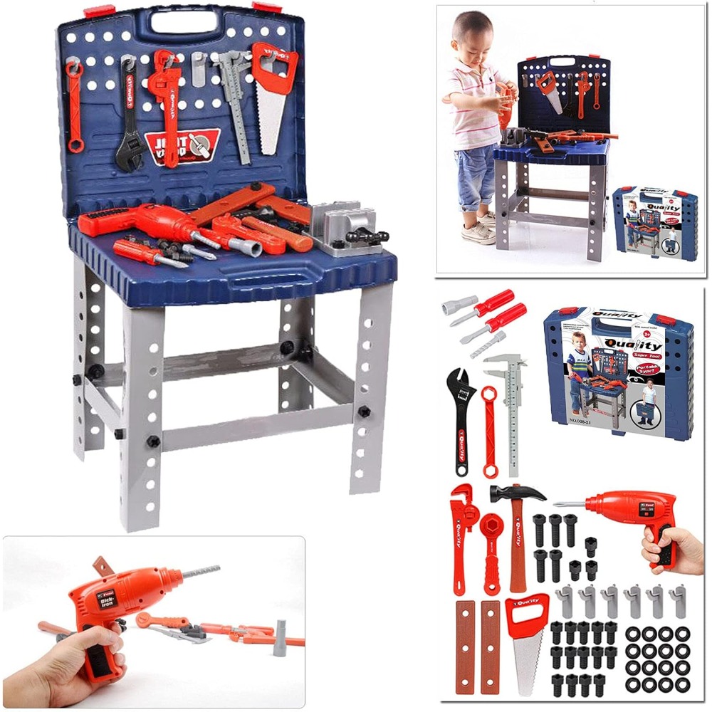 Kinderspielzeug-Werkzeugwerkba – Tools Workshop Kids Bewertung und Preis