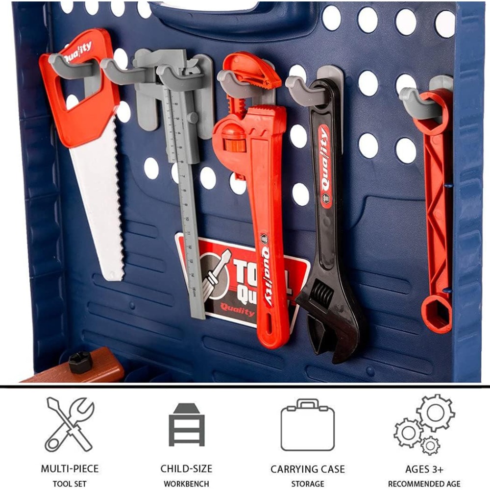 Kinderspielzeug-Werkzeugwerkba – Tools Workshop Kids Bewertung und Preis