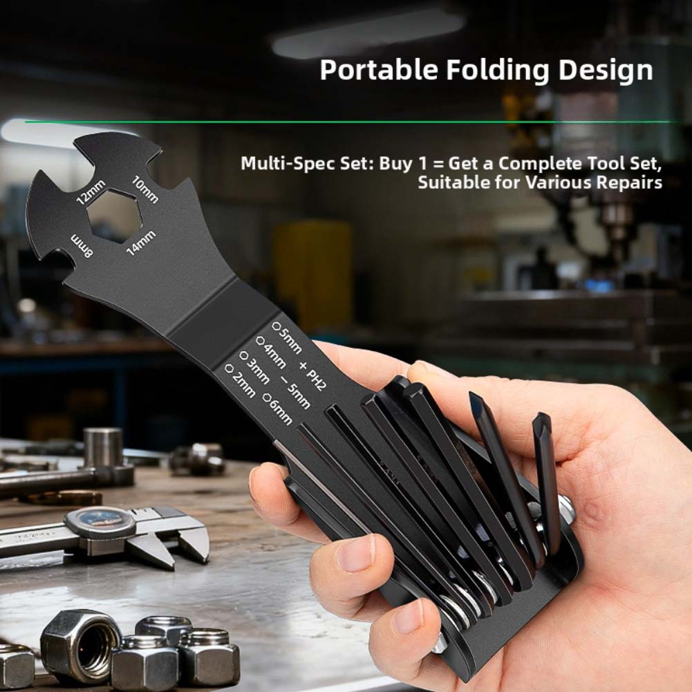 1pc Multi-funktionale Klapp Se – Workshop Hand Tools And Equipment Bewertung und Preis