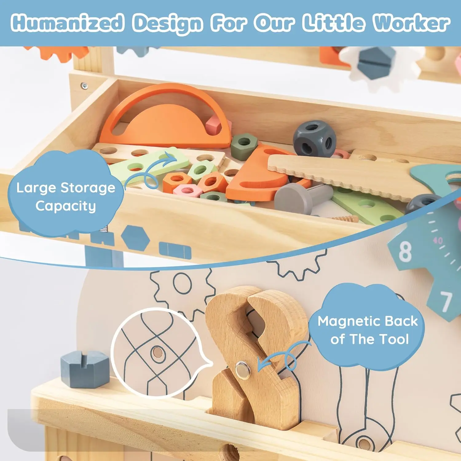 Robotime Robud Werkzeugbank-Se – Tools Workshop Kids Bewertung und Preis