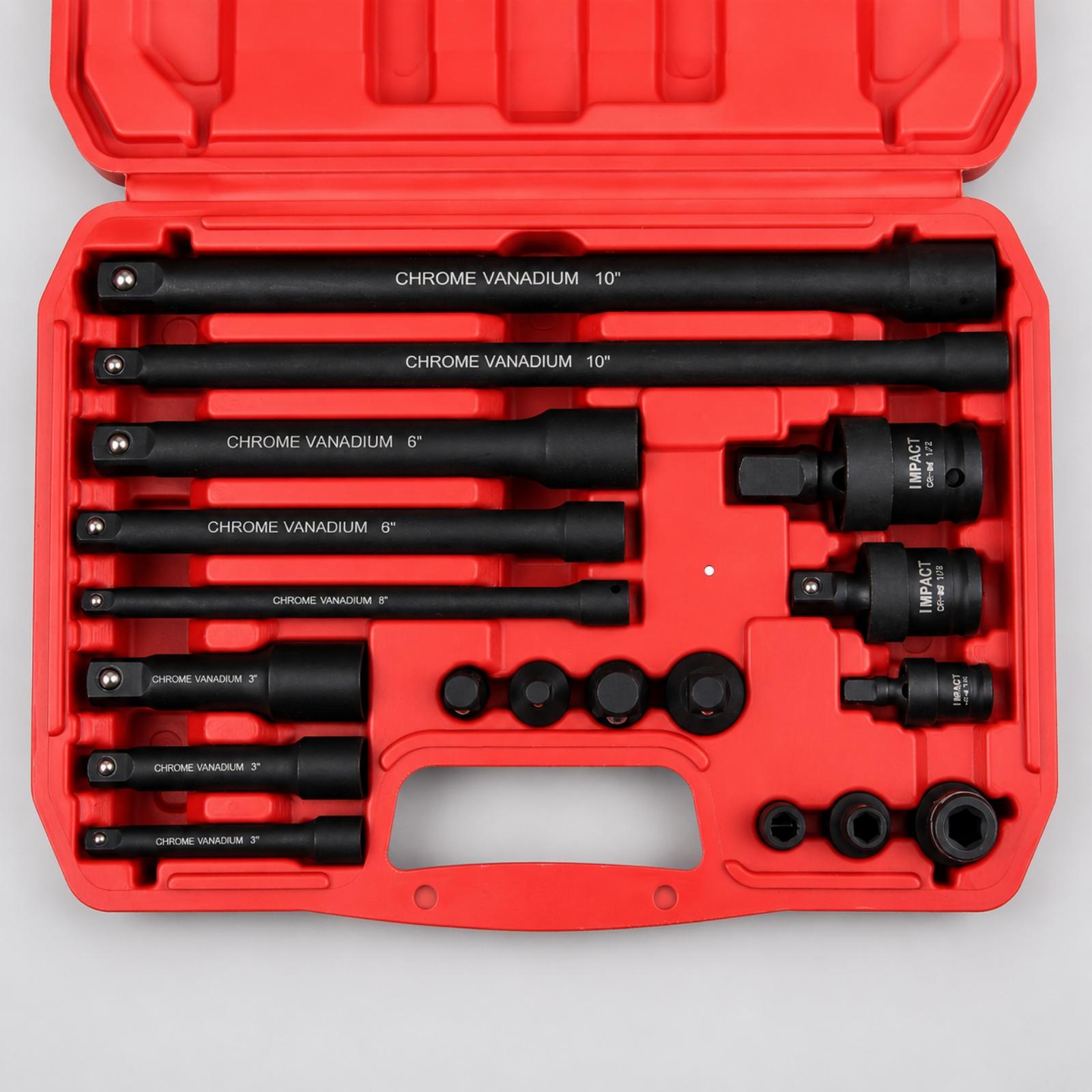 Schlagschrauber-Set 18-teilig  – Tools & Workshop Equipment Bewertung und Preis