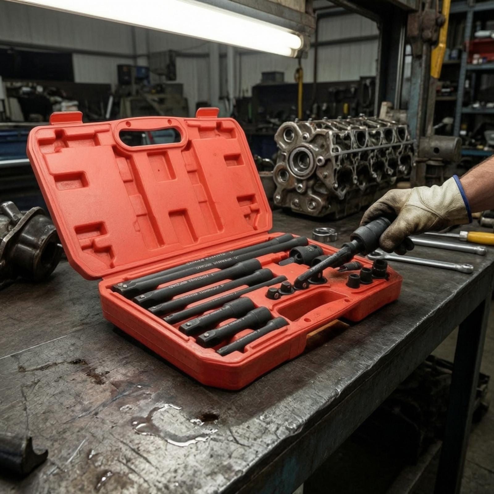 Schlagschrauber-Set 18-teilig  – Tools & Workshop Equipment Bewertung und Preis