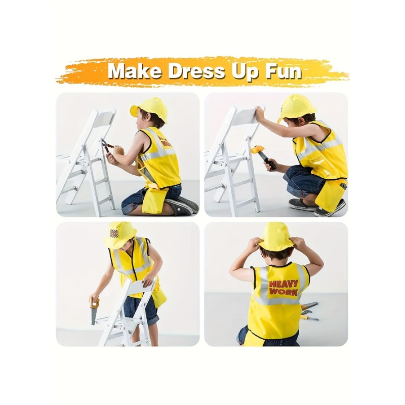 Bauarbeiter-Weste für Kleinkin – Tools Workshop Kids Bewertung und Preis
