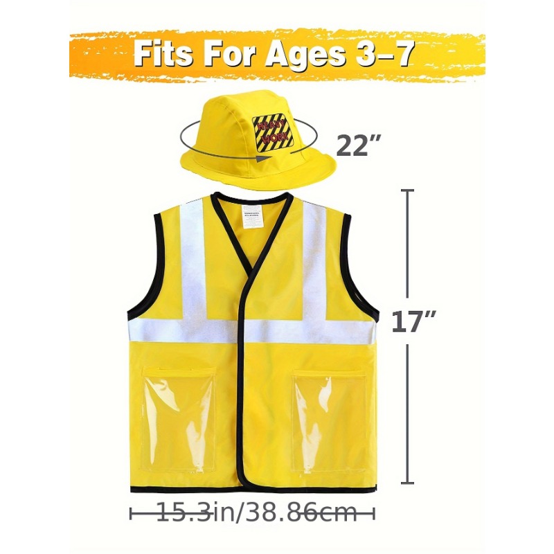 Bauarbeiter-Weste für Kleinkin – Tools Workshop Kids Bewertung und Preis