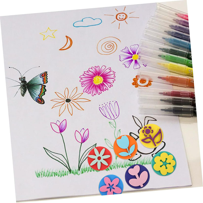 6 Teile/beutel Schaum Stempel  – Tools Workshop Kids Bewertung und Preis