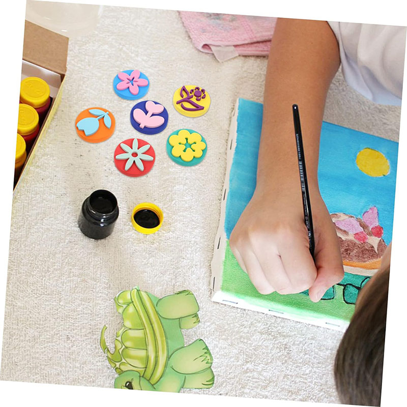 6 Teile/beutel Schaum Stempel  – Tools Workshop Kids Bewertung und Preis