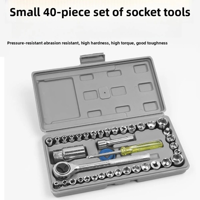 40-teiliger Kombinations-Steck – Tools For Motorcycle Workshop Bewertung und Preis